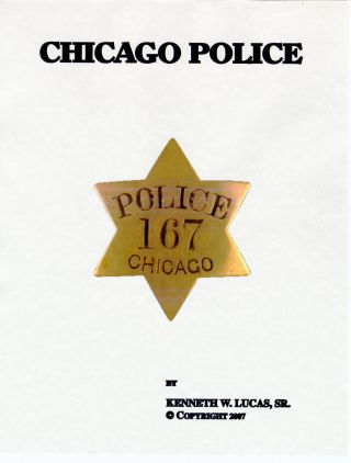 Chicago Police Chronology Of Badges By Lucas