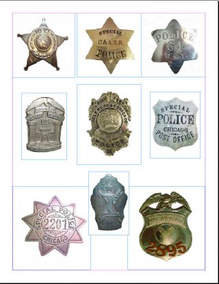 CHICAGO POLICE Chronology of Badges by Lucas 5
