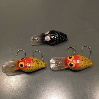 Storm Pre - Rapala Wiggle / Wee Warts Set Of Three (3) Sparkles -