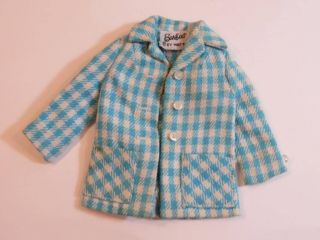 Vintage Barbie 1637 Outdoor Life Checkered Jacket