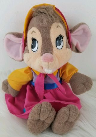 Vintage 1991 Applause An American Tail Tanya Mousekewitz Girl Mouse Plush 11 "