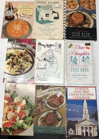 Variety Of 23 Vintage Advertising Cook Booklets