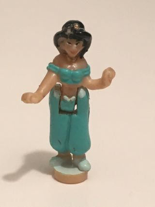 ✨ 90s Polly Pocket Disney Bluebird Aladdin Playset Princess Jasmine Figure Doll