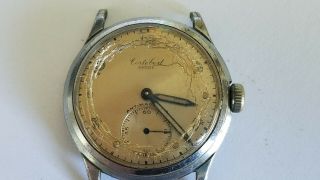 Vintage Cortebert Sport 15 Jewel Antimagnetic Mans Wrist Watch Spares