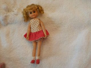 Vintage 1965 Mattel 6 " Buffy Doll From Family Affair W/ Clothes,  Japan