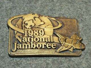 Bsa Belt Buckle…1989 National Scout Jamboree