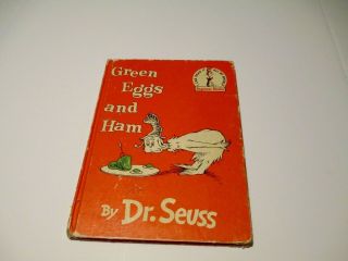 Antique/vintage Dr.  Seuss Book Green Eggs And Ham Book Club Edition