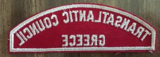 Boy Scouts Transatlantic Council Red & White CSP GREECE 2