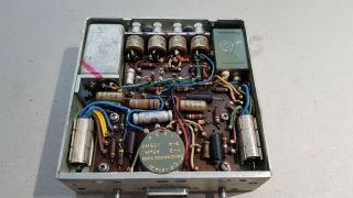 Vintage Military Aircraft Instrument Part Audio Amplifier