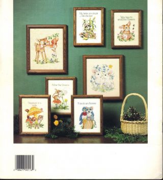 Cross Stitch Patterns Gentle Thoughts Book One 5 Patterns Projects Crafts 3