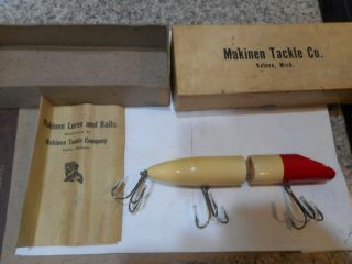 Makinen Tackle Musky Size Holi - Comet With Paper Good Combo 0ver 6 " L