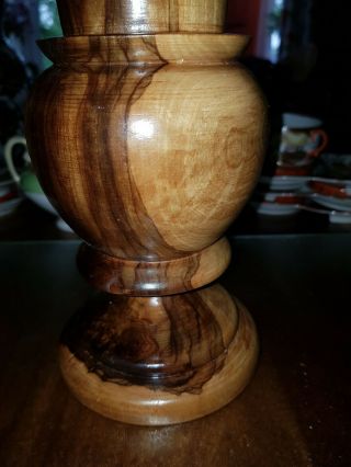 Wooden vase Hand Crafted 2
