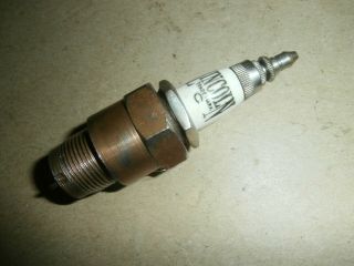 Antique Hit Miss ? Engine Spark Plug Lincoln C