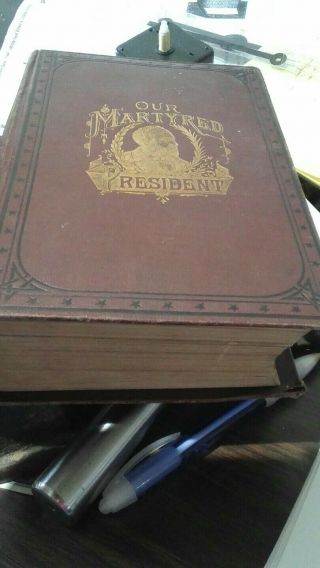Antique Book Civil War Life & Public Service Of James Garfield 1st Edition Illus