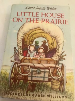 Little House On The Prarie Book Laura Ingalls Wilder Hard Cover Vintage 1985