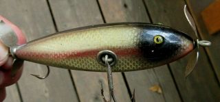 Vintage Creek Chub Injured Minnow Wood Fishing Lure
