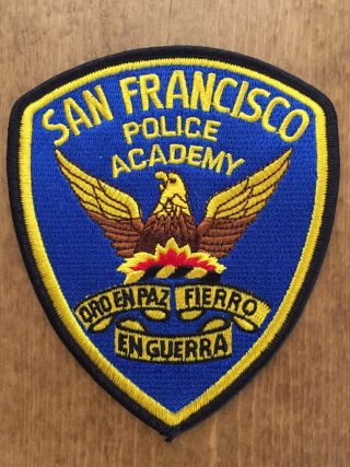 San Francisco Police Department Academy Shoulder Patch
