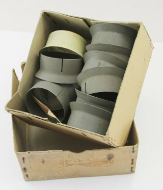 Box Of 10 Off Collars For Raf Meteor Aircraft