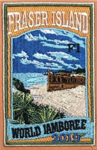 24th World Scout Jamboree Fraser Island Subcamp Badge / Patch