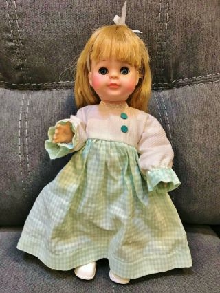 Vintage 1964 Vogue 11 " Little Littlest Angel Baby Doll Tagged Dress