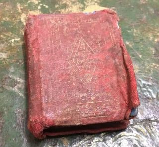 Antique Victorian Miniature Book History Of England C1868