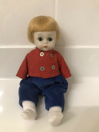 Vintage 8” Madame Alexander Dutch Boy Doll - Needs A Home