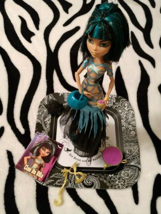 2012 Monster High Ghouls Rule Cleo De Nile Doll & Accessories Mattel
