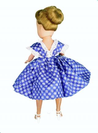 Vintage Tagged Cosmopolitan Ginger Tafetta Dress 2442 Fits LMR Jill - No Doll 5