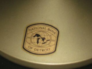 National Bank of Detroit - Vintage tin World Globe Bank 2