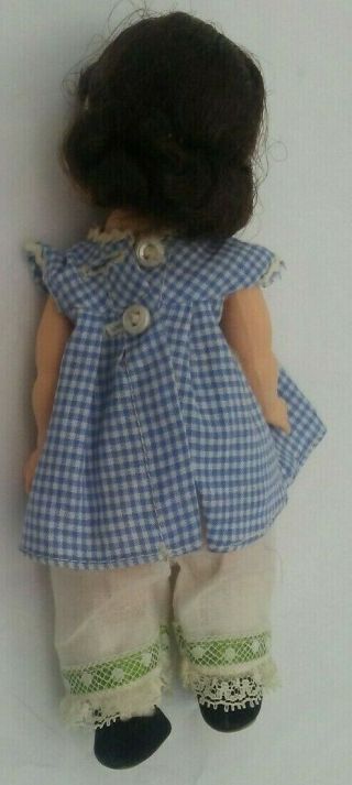 Vintage Madame Alexander Kins ALEX Doll Bent Knee GREEN EYES,  Brown Hair Beauty 5