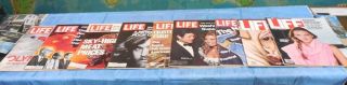 (9) Life Magazines From The 1970 