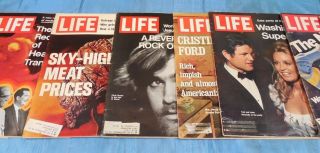 (9) LIFE MAGAZINES FROM THE 1970 ' S - TED KENNEDY - THE OLYMPICS - JESUS CHRIST, 3
