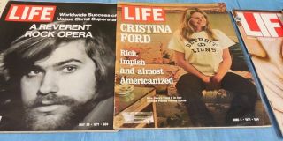 (9) LIFE MAGAZINES FROM THE 1970 ' S - TED KENNEDY - THE OLYMPICS - JESUS CHRIST, 7