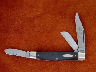 Vintage Antique Folding Pocket Knife Ranger Colonial Usa 1990s Stockman Etched