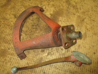 Ford 8N 3 Point Hitch Control Quadrant & Handle Antique Tractor 4