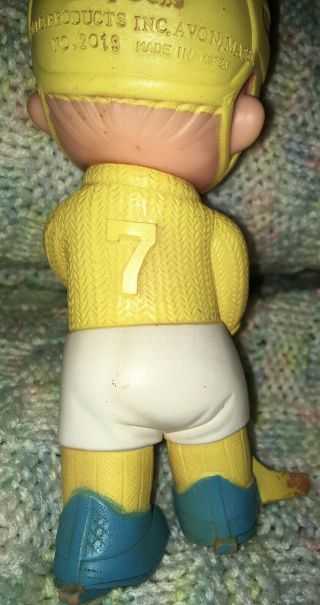 Vintage The First Years Kiddie Production Hockey Player Squeak Toy Rare Korea 5