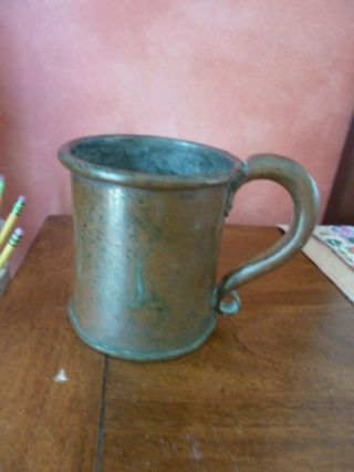 Vintage Swedish Copper Mug Tankard