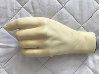 Vintage Female Mannequin Hand From Silvestri Of California A4 2