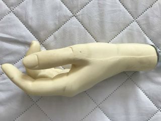 Vintage Female Mannequin Hand From Silvestri Of California A4 4