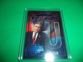 Decision 2016 Series 2 Road To The White House Blue Jeb Bush Letter U Rwh7