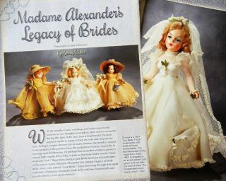 11p Costuming & History Article - Antique Early Madame Alexander Bride Dolls