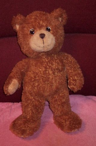 Russ Berrie Applause Brown Teddy Bear Plush Toy 2007 Stuffed Animal 14 " Corduroy