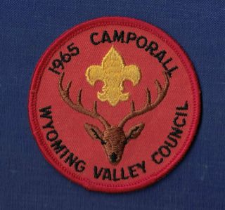 1965 Camporall Wyoming Valley Council.  Camp Acahela.  Blakeslee,  Pa
