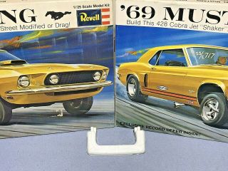 Revell 1969 Ford Mustang Coupe Kit H - 1261:200 Mpc Amt 1/25 Convert Top Boot Only