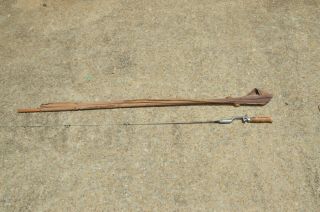 Vintage True Temper Metal Fishing Rod
