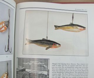 303 Page Vintage Lure Book; 19th Century Fishing Lures by Arlan Carter,  Pre - 1901 5