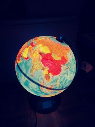 Nova Rico Illuminated Globe/ Night Light 37 inch Circumference 3