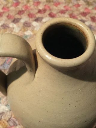 Antique Stoneware Salt Glazed Pottery Jug 5 1/2 