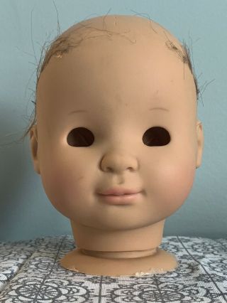 Gotz 18 Inch Doll Head Only Repair Mold 128 - 14 Vintage 1990