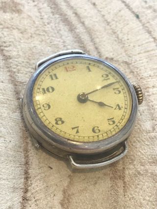 Antique 1926 Trench Military Style Watch Joblot House 925 Hallmarked 3